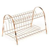 Escorredor De Louças Arthi Max Duplo Rose Gold
