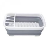 Escorredor de Louças de Plástico 29cmx37cmx11cm Lyor Branco