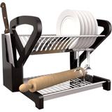 Escorredor de Louças Inox Para 16 Pratos - Euro