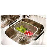 Escorredor de macarrao retangular inox - Kehome