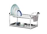 Escorredor de Pratos Aço Inox 20 Pratos Suprema Brinox - BRX 037