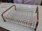 Escorredor De Pratos Cama Copo Aço Cobre 13 Pratos - Fiver