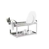 Escorredor de pratos inox capac. 16 Cód. 6564 - Brinox metelúrgica ltda