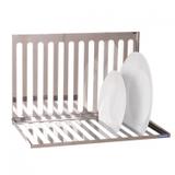 Escorredor de Pratos Parede Inox Haus Domama