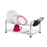 Escorredor duplex desmontado com porta talher preto Cód. 5285 - Mm passerini ltda
