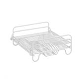 Escorredor Horizontal Articulado 16 Pratos Domo House Branco