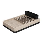 Escorredor Louças Flat Preto Coza e Light Gray Coza - Brinox