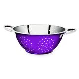 Escorredor Para Massa 24cm Color Inox Lilás - Gourmet mix