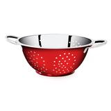 Escorredor Para Massa 24cm Color Inox Vermelho - Gourmet mix