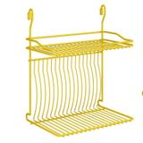 Escorredor Parede Flutuare Domo House Amarelo