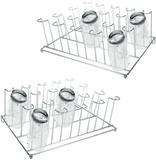 Escorredor / secador de copos de pia aramado para 20 copos 32x31x16cm - Erca aramados