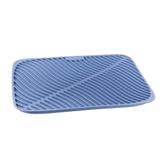 Escorredor Tapete de Silicone Pia Cozinha Azul Claro 44 cm - Weck