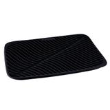 Escorredor Tapete de Silicone Pia Cozinha Preto 44 cm - Weck
