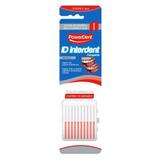 Escova de dentes id extra fina 3 mm vermelha powerdent