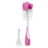 Escova de mamadeira rosa munchkin