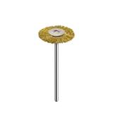 Escova de Polimento PM 22mm - Aço Dourado - American Burrs