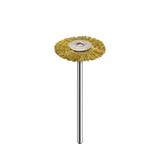 Escova de Polimento PM 22mm - Aço Dourado - American Burrs