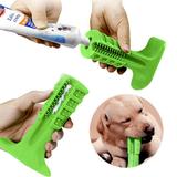 Escova Dentes Canina Mordedor Cachorro Limpeza Cao Pet Remove Tartaro - Braslu