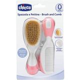 Escova e Pente Chicco Rosa