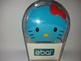Escova Hello Kitty Azul De Limpeza Facial Massageador Ebai FzF-19xL1