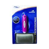 Escova Para Cães e Gatos Rasqueadeira São Pet GG Rosa - Home pet