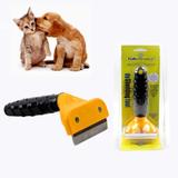 Escova Tira Remove Pelos Para Caes e Gatos Pet Cachorro Fuminador - Ab midia