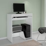 Escrivaninha Mesa Para Computador Iris Branco Jcm Movelaria