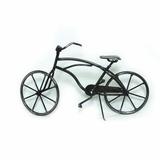Escultura Bicicleta Curva Ferro 30 cm - Fratelli decor