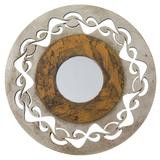 Escultura Decorativa Mandala Laranja 92400 Art Shop