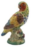 Escultura em Porcelana Pássaro Colorido 18x8x6 - Prime home decor