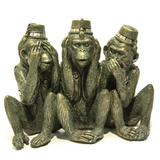 Escultura Macacos - City imports