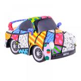 Escultura Romero Britto 3D Carro Sport - Resina - 9cm x 9cm x 15cm - Trevisan Concept