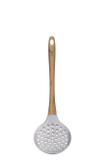 Escumadeira De Bambu Com Silicone Marmorizado Yoi