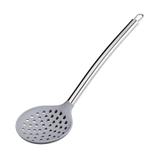 Escumadeira de Silicone Cinza com Cabo Inox Euro