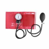 Esfigmomanômetro Aneróide Premium - Vermelho