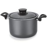 Espagueteira Antiaderente Paris Tramontina - Preto / 20 Cm / 4.5 Lt