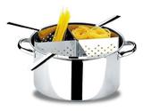 Espagueteira Inox 4 Divisões Savoy 10 L Suprema - Brinox
