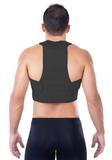 Espaldeira ADULTO Corretor Postural BIOATIVA com Infravermelho Preta - Famara