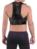 Espaldeira Corretor Postural BIOATIVA com Infravermelho ADULTO Preta - Famara