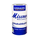 Esparadrapo Impermeável Branco 10cm x 4,5mt Missner