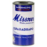 Esparadrapo Impermeavel Branco 10cmx4,5m Missner