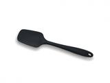 Espátula De Silicone Achatada Preta Lyor