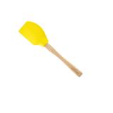 Espátula De Silicone Amarelo Cabo de Bambu 8108010120 - Brinox
