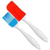 Espátula e pincel de silicone - 123 útil