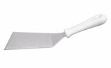 Espátula Inox De Cozinha Em Curva Chapeiro Lanche Lanchonete 2,5 - Yazi