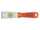 Espatula metalica rigida 4 cm com cabo plastico tramontina