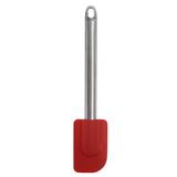 Espátula para Bolo em Silicone com Cabo Inox - Vermelho - Mimo Style