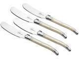 Espátula para Manteiga Bon Gourmet Cheespecial - Bege 4 Peças