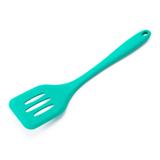 Espátula Perfurada Silicone 29cm Verde Weck cód. 5032