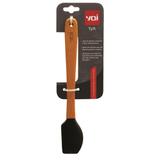 Espátula Reta de Silicone Pequena Preto Bambu Yoi 8108010106